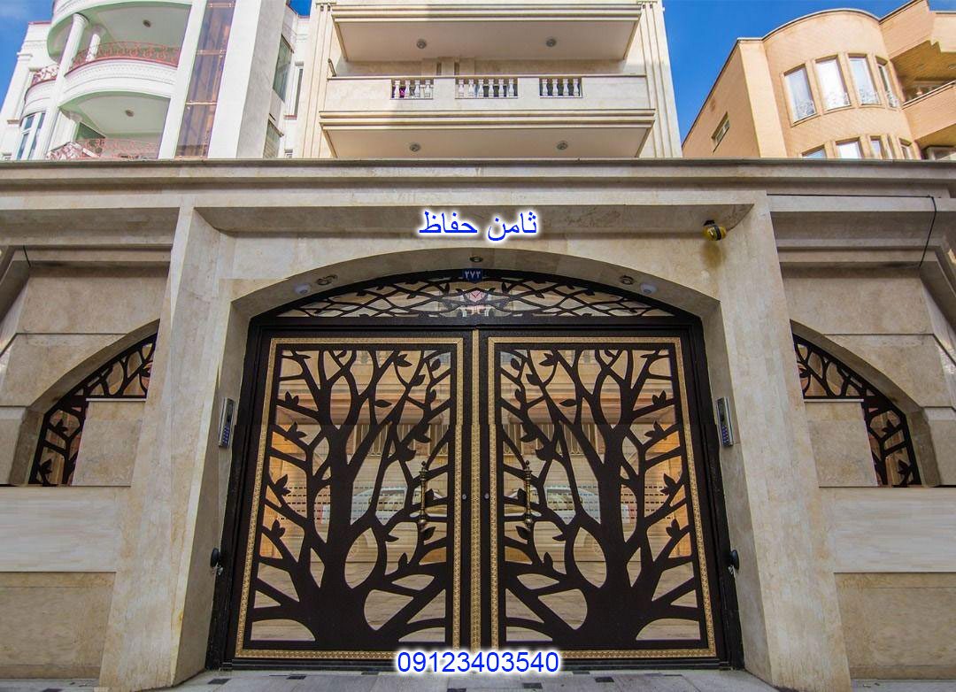 درب حیاط شیک و مدرن