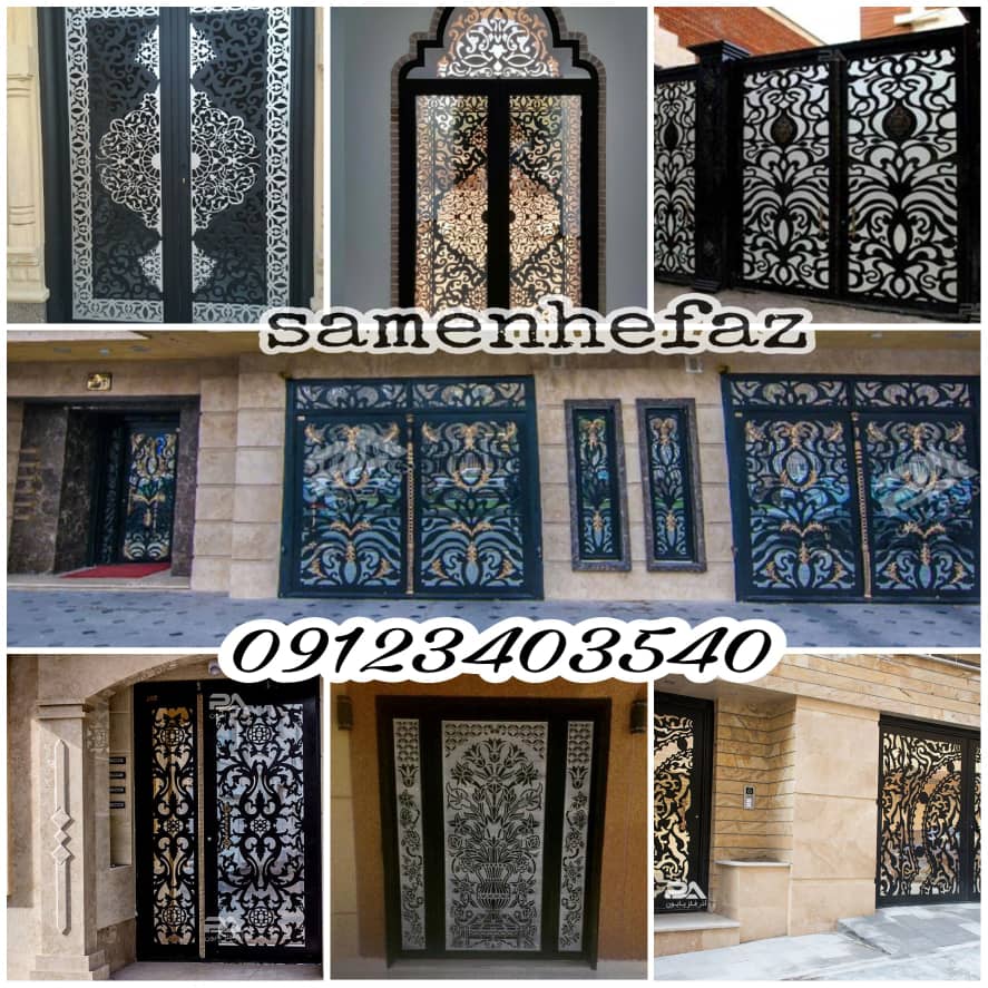 عکس دربهای CNC فرفورژه
