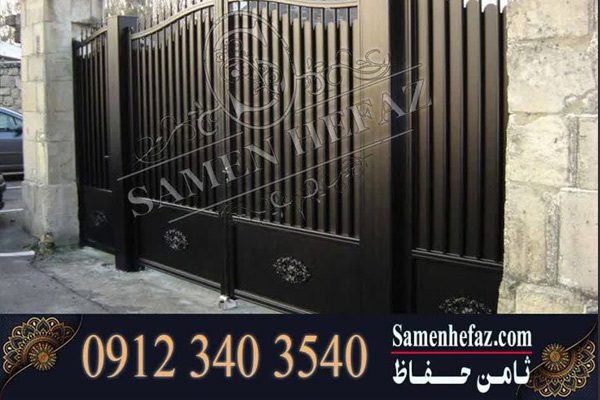 رنگ درب حیاط