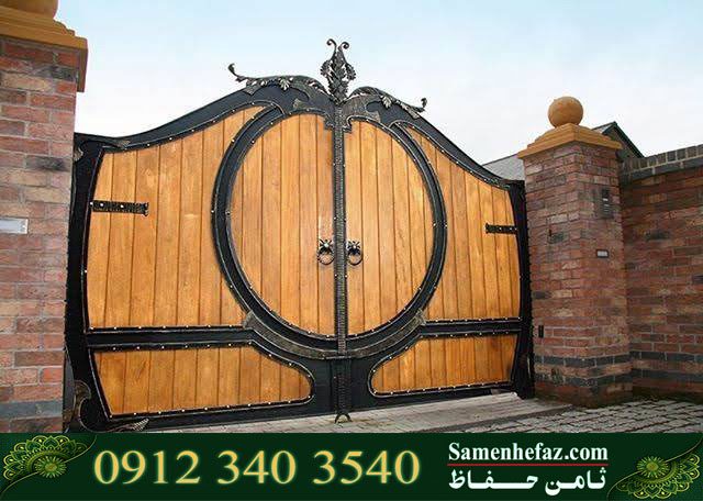 درب پارکینگ باغی