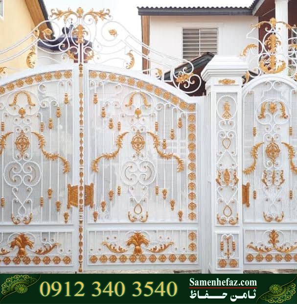 درب پارکینگ فرفورژه