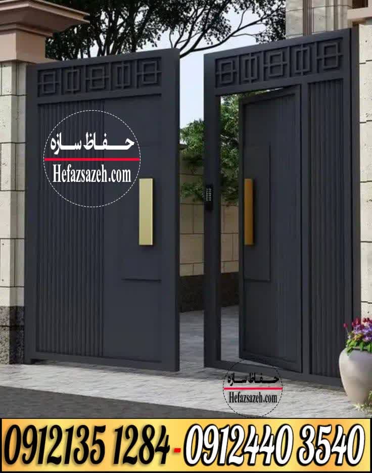 Mazandaran villa door درب ویلایی در مازندران